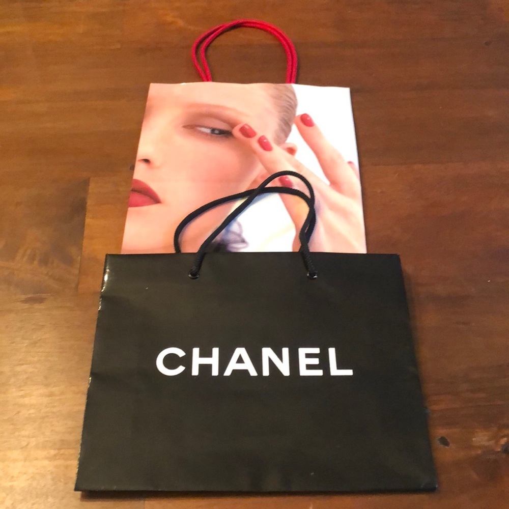 Chanel shopping bags